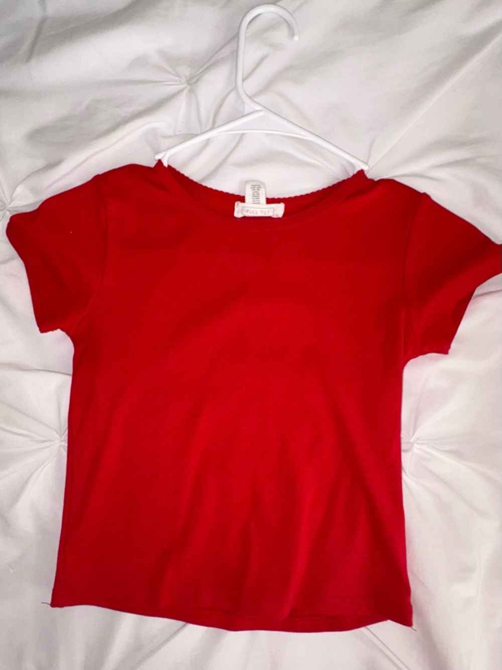 Full Tilt Red Short Sleeve Tee - Classic Casual Top